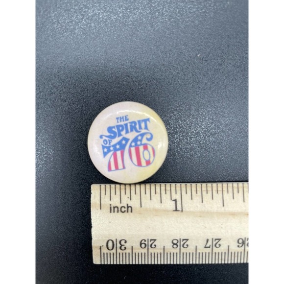 Vintage Spirit of '76 pinback button pin - Picture 3 of 3